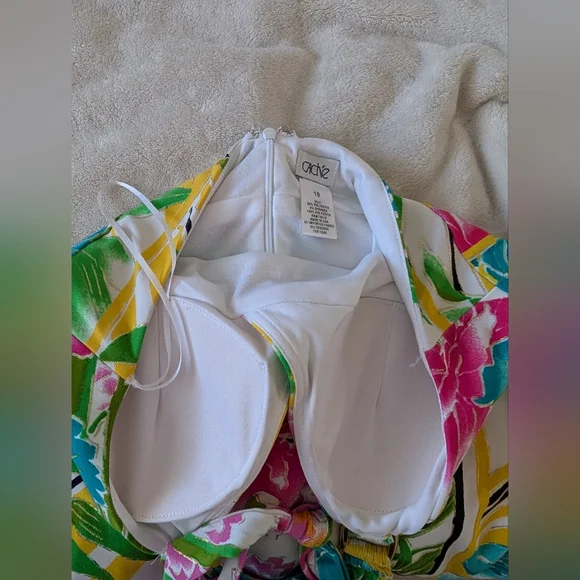 Cache Colorful Floral Dress - Picture 6 of 9